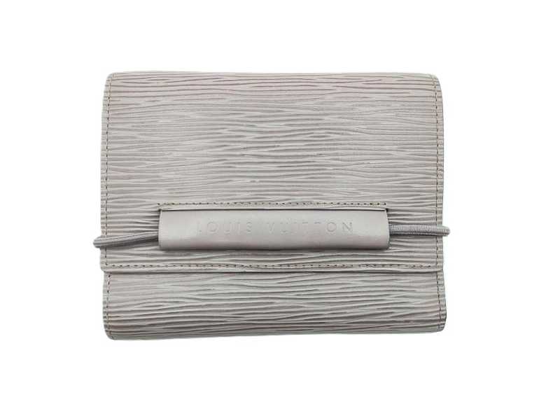 ルイヴィトン買取 ポルトフォイユ・エラスティック 三つ折り財布 エピ ライラック M63468